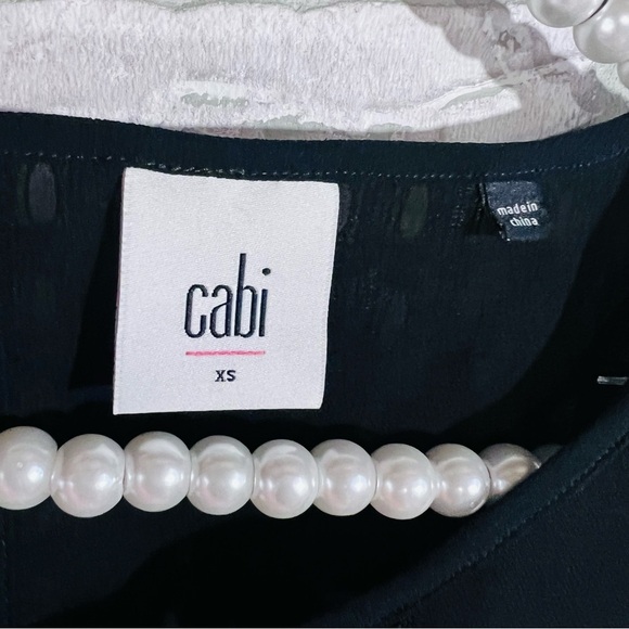 CAbi Style 5046 Tovoli Zebra Print Sleeveless Top Size XS - Picture 6 of 7